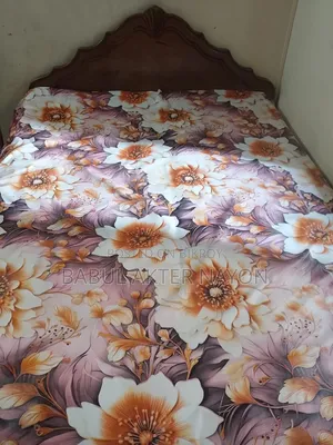সেগুন কাঠের খাট 5x7 ফিট