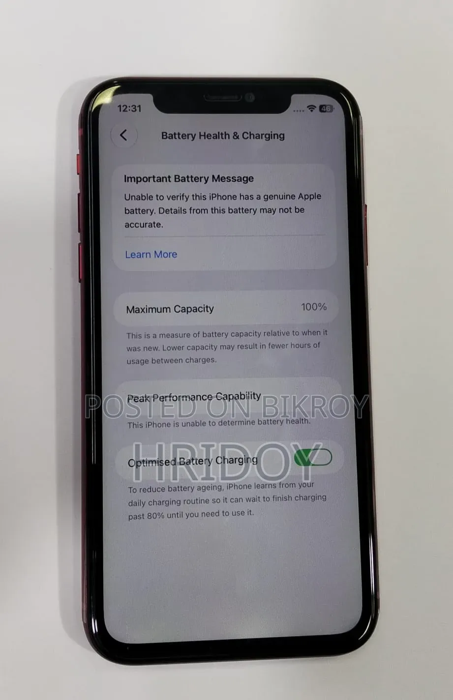 New Apple iPhone 11 64 GB Red