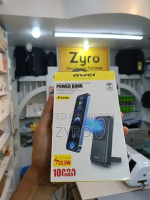 Awei P139K 10000mAh 22.5W Magnetic Wireless Power Bank