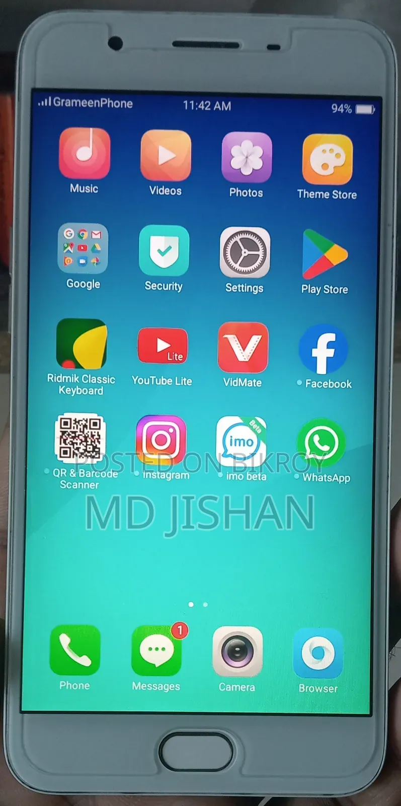 Oppo F1s 32 GB Gold