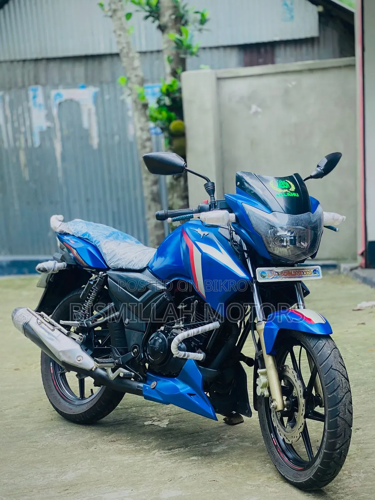 TVS Apache RTR 160 2V 2022 Blue