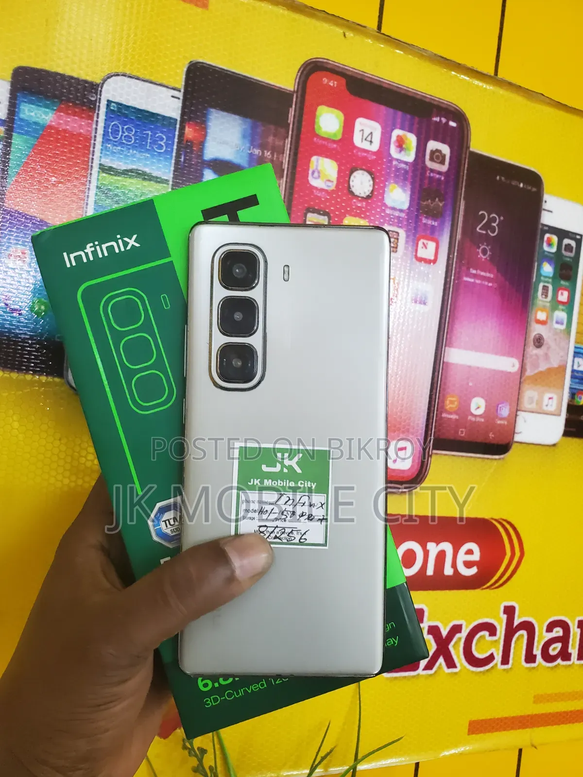 Infinix Hot 50 Pro+ 4G 256 GB Silver