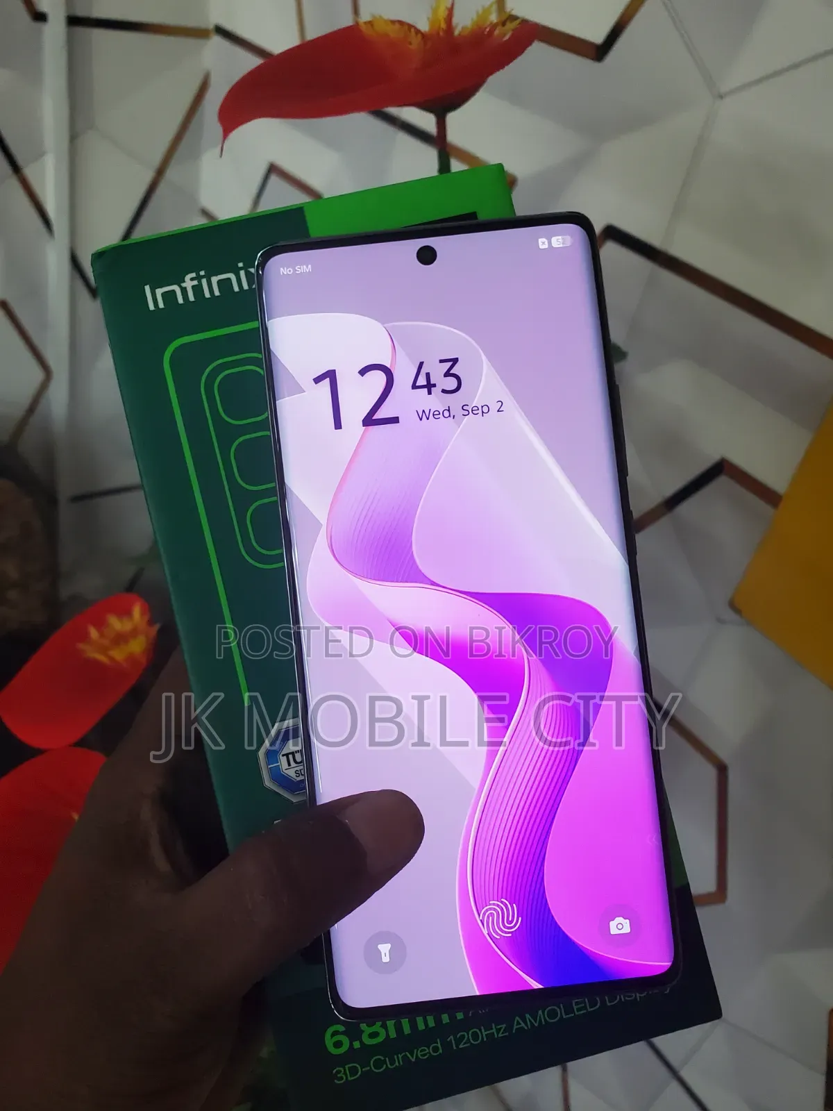 Infinix Hot 50 Pro+ 4G 256 GB Silver