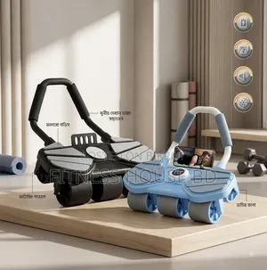 Six Wheel Elbow Support Abdominal Roller