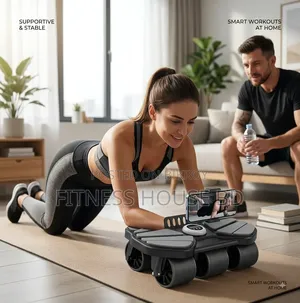 Six Wheel Elbow Support Abdominal Roller