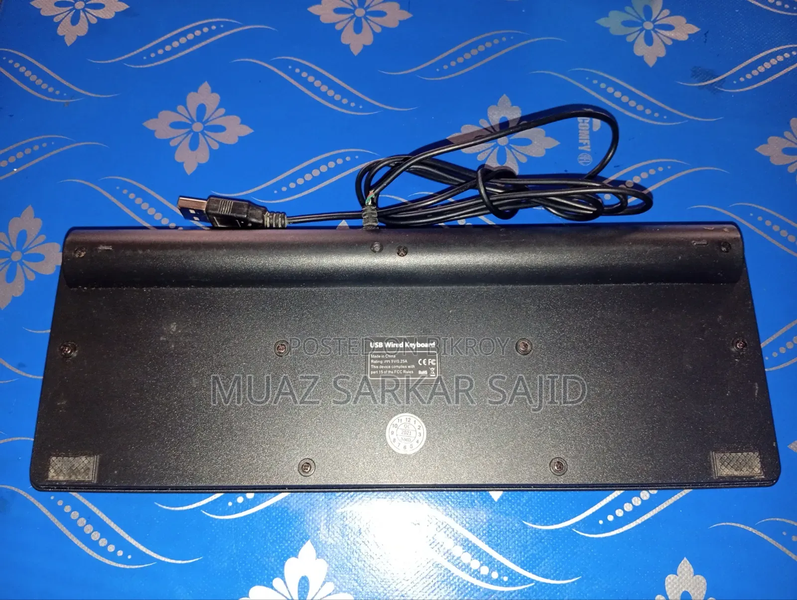 Keyboard with Bengali will be sold negotiable