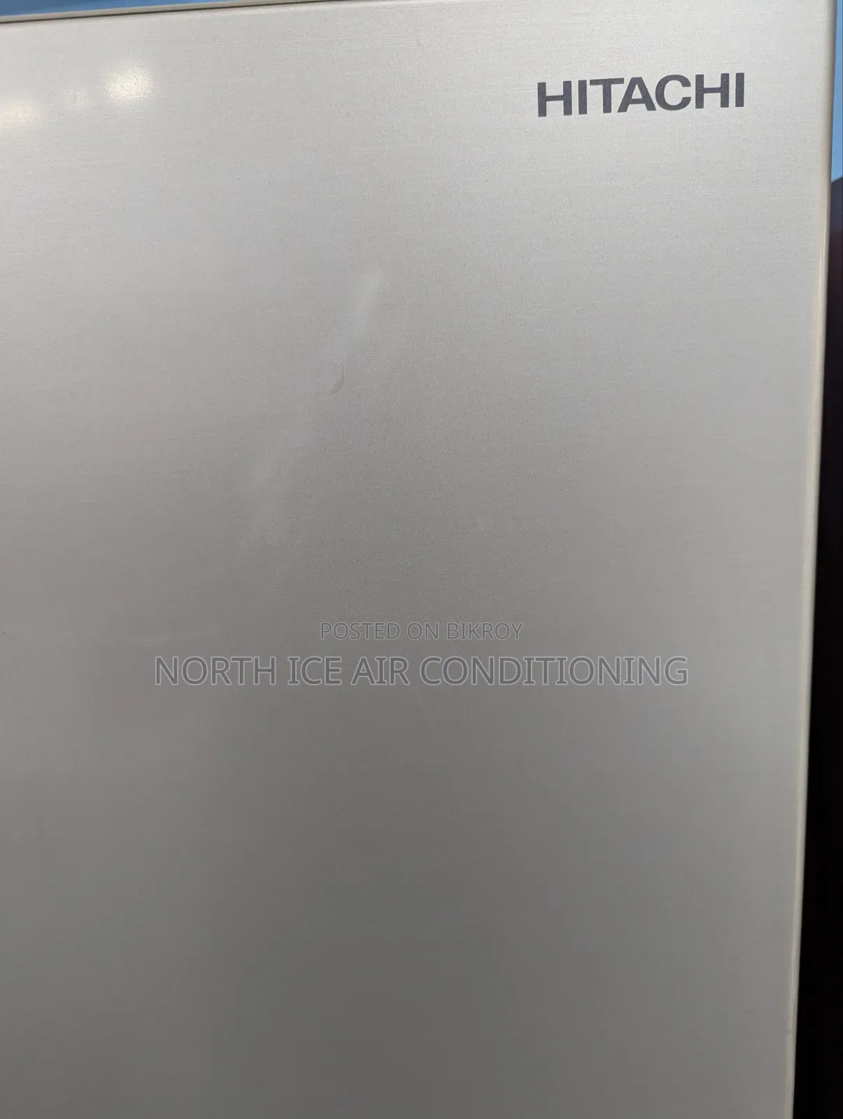 Hitaci Silver Colour Non Frost Inverter Fridge 275 Ltr.