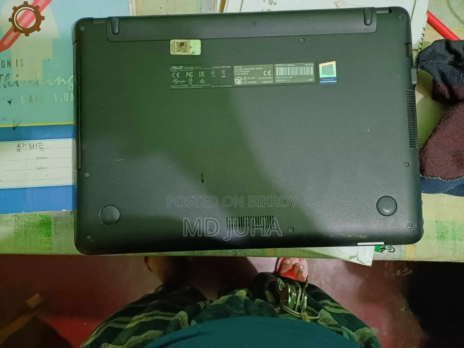 Laptop Asus X44L 4GB Intel Core i3 HDD+SSD 256GB