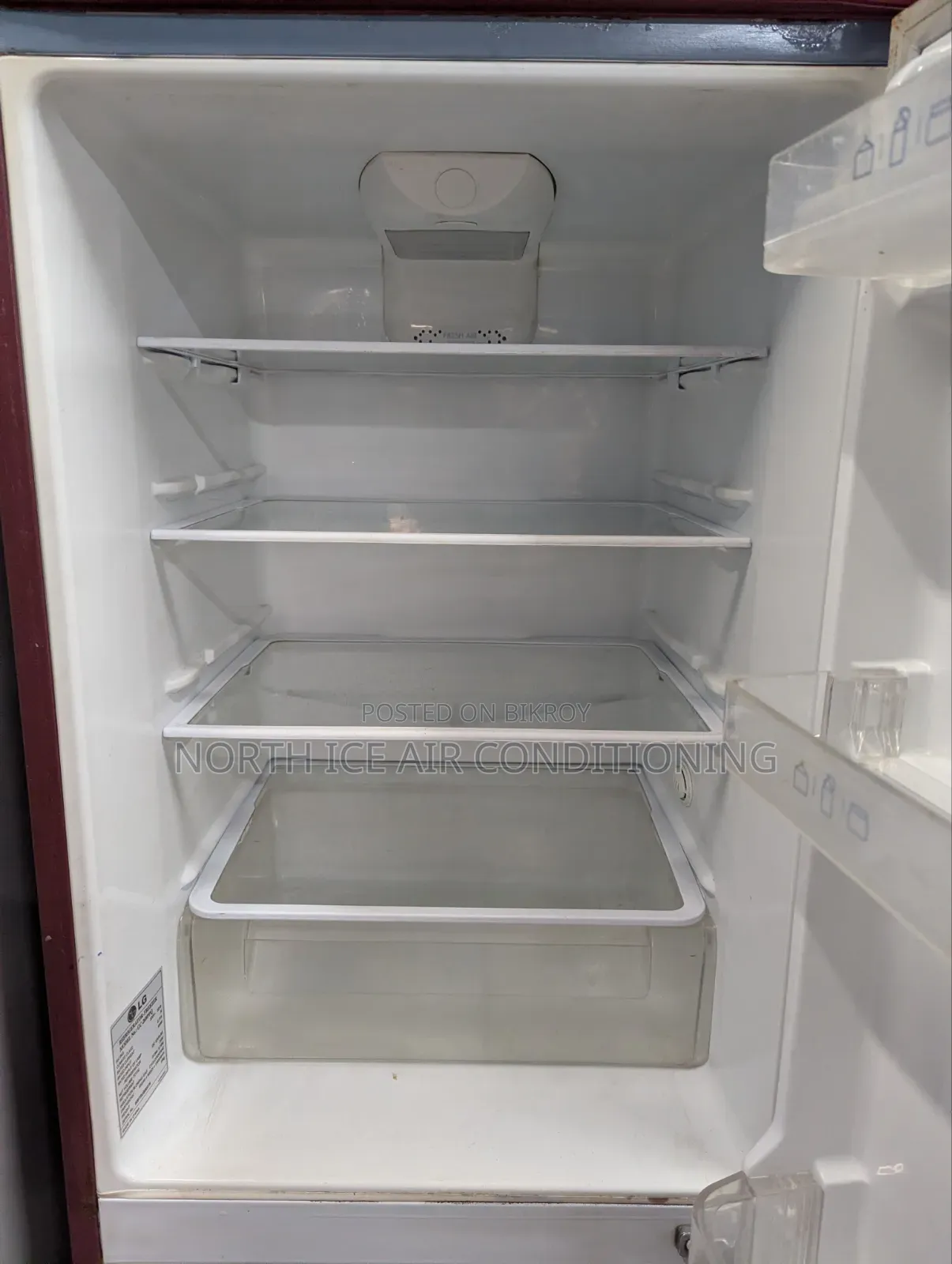 LG Red Colour Frost Fridge 235 Ltr.