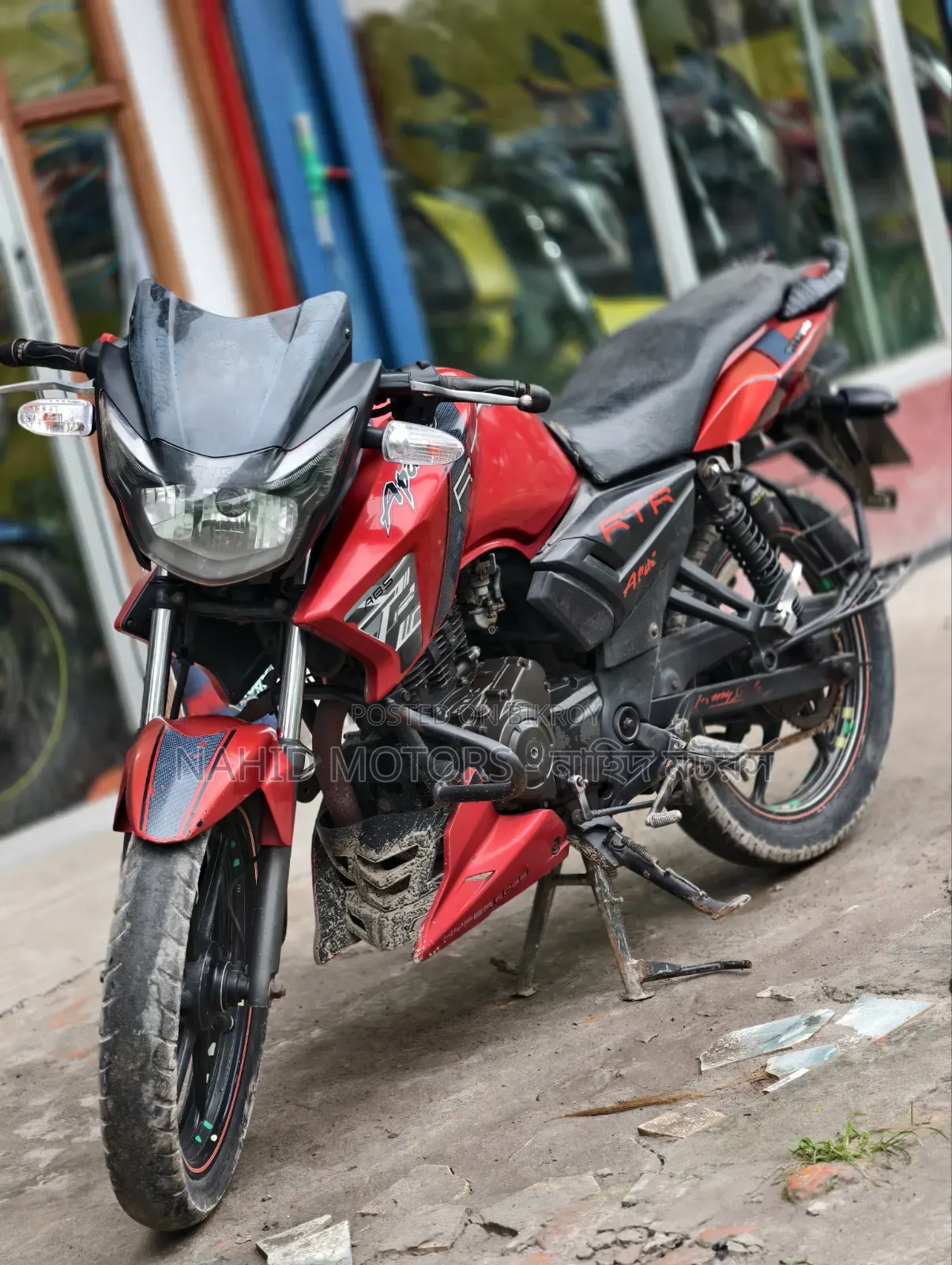 TVS Apache RTR 160 2V 2016 Red