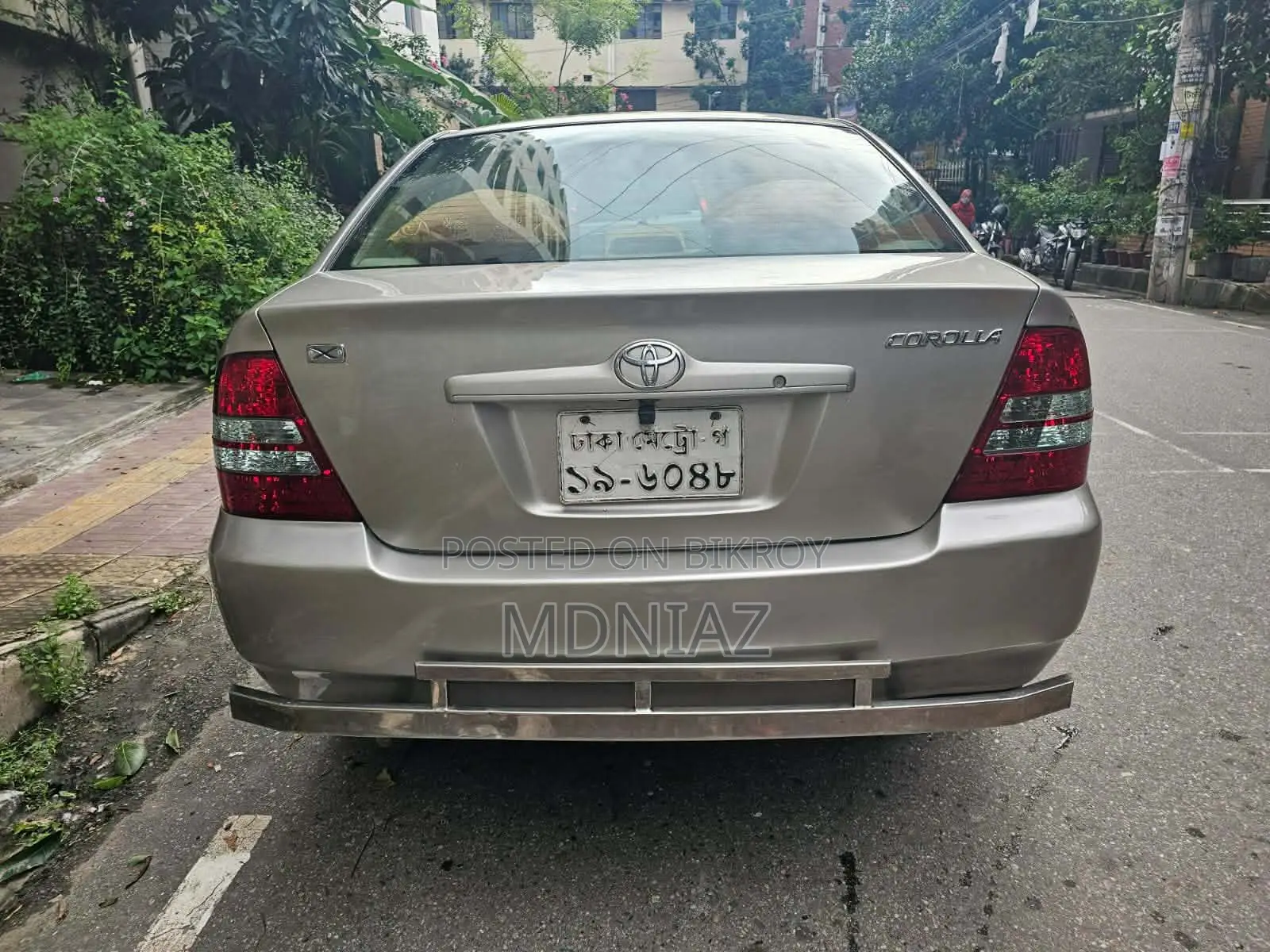টয়োটা করোলা সেডান অটোমেটিক ২০০৩ গোল্ড