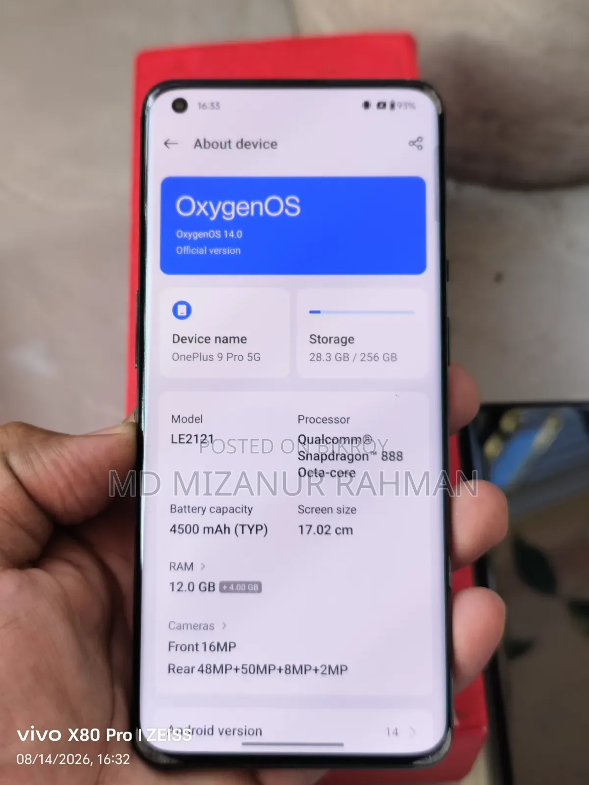 OnePlus 9 Pro 256 GB Green