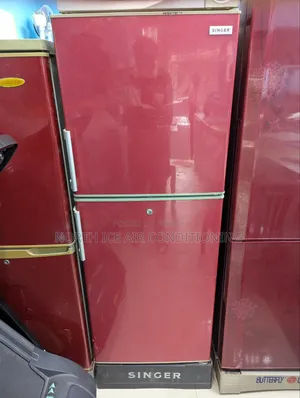 Singer Red Colour Frost Fridge 210 Ltr.