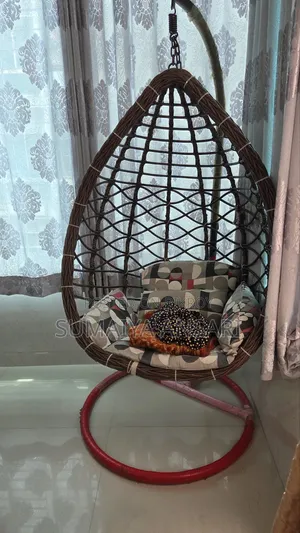 Rattan Hanging Egg Chair / Swing Chair – Good Condition