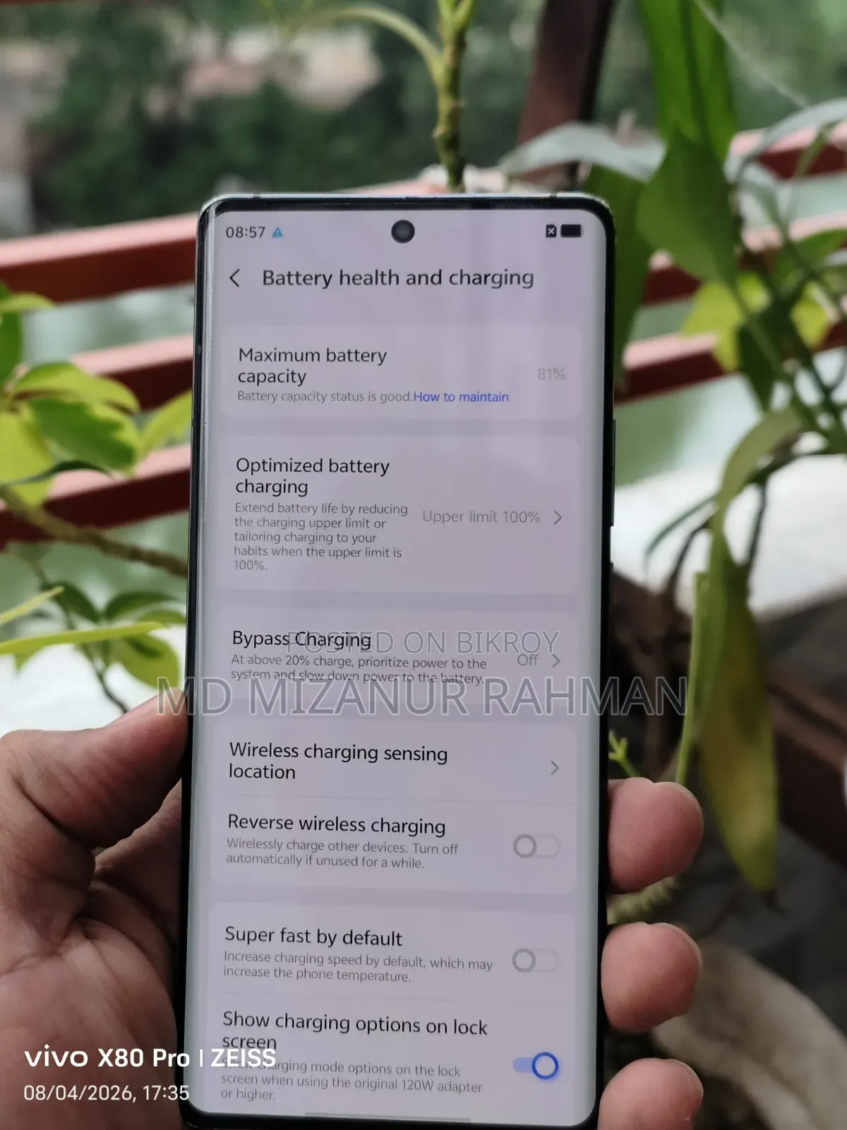 Vivo X80 Pro 256 GB Black