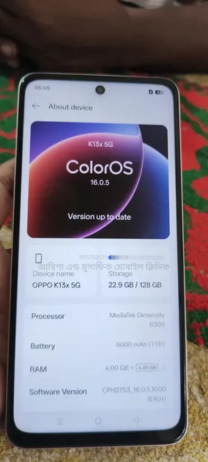 Oppo K1 64 GB Orange