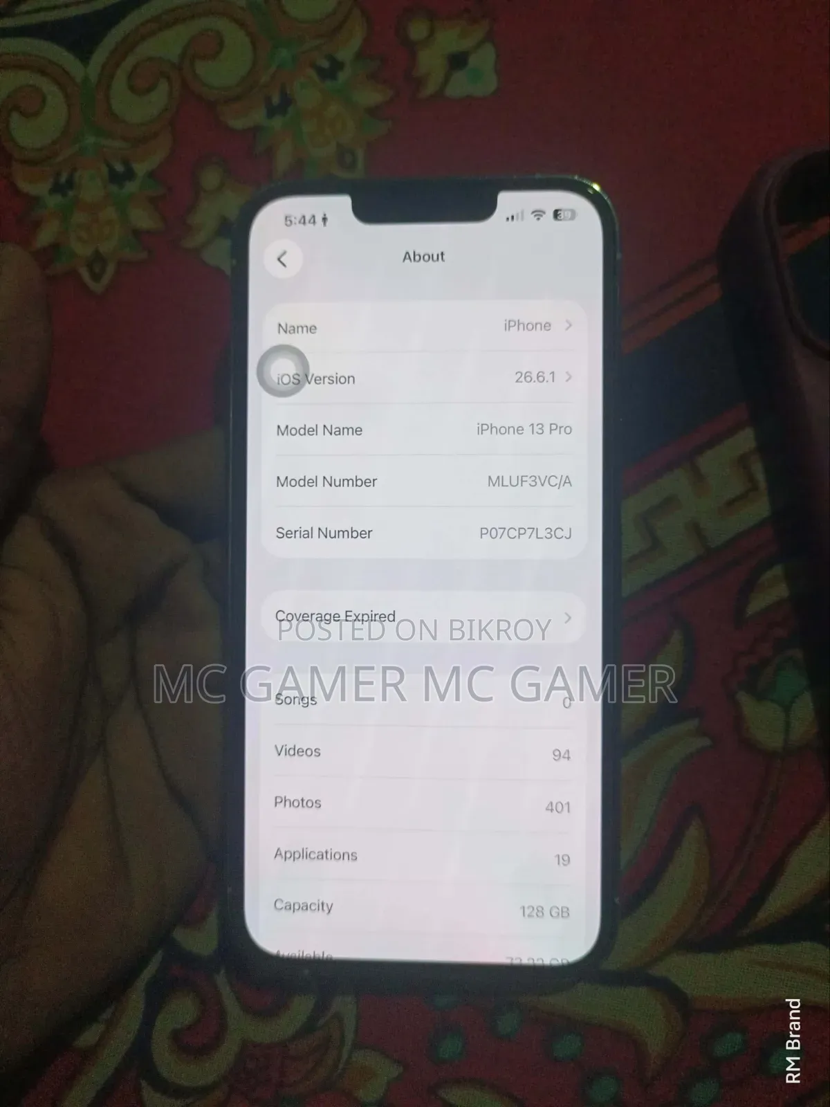 Apple iPhone 13 Pro 128 GB Silver