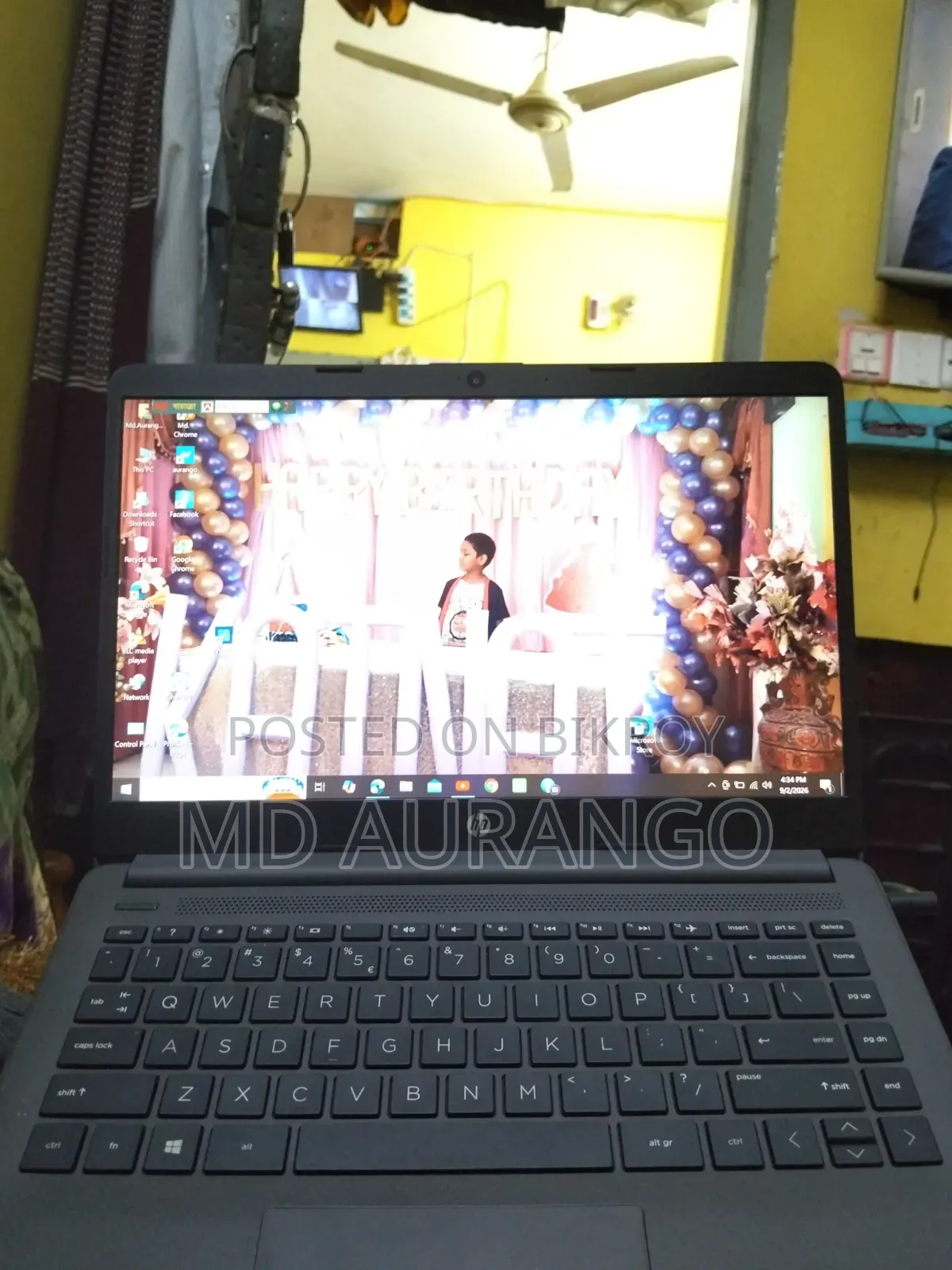 Laptop HP 240 G8 8GB Intel Core i3 HDD+SSD 512GB