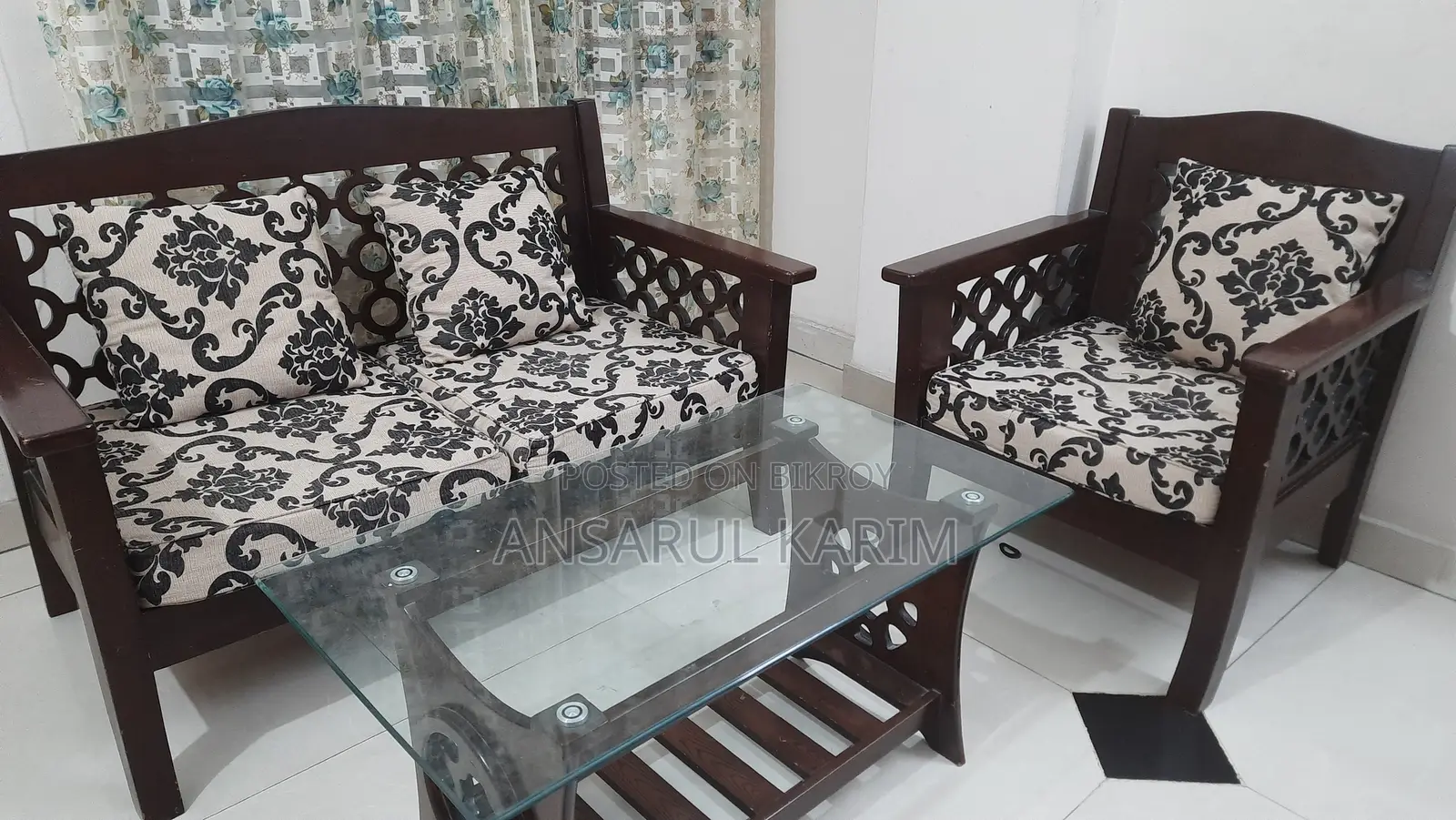 Sofa and Center Table