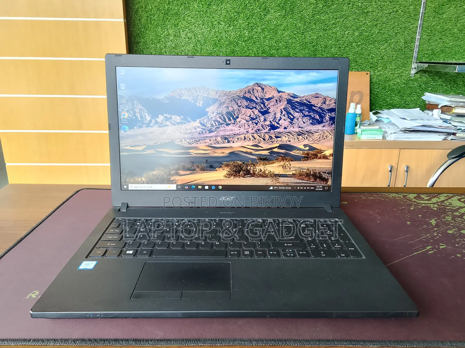 Laptop Acer TravelMate 8GB Intel Core i7 SSD 256GB