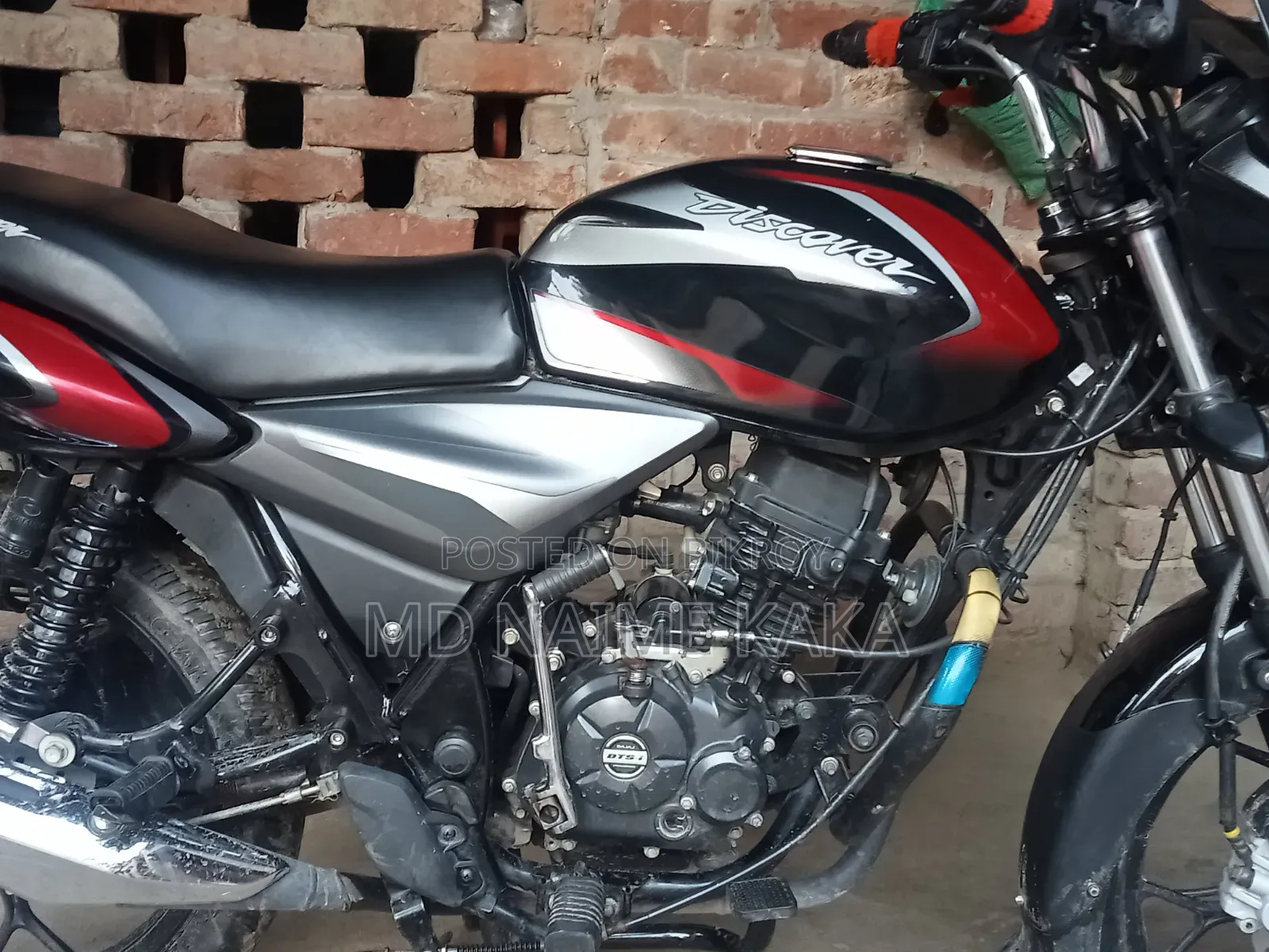 Bajaj Discover 110 2022 Black