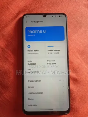 Realme Note 50 128 GB Black
