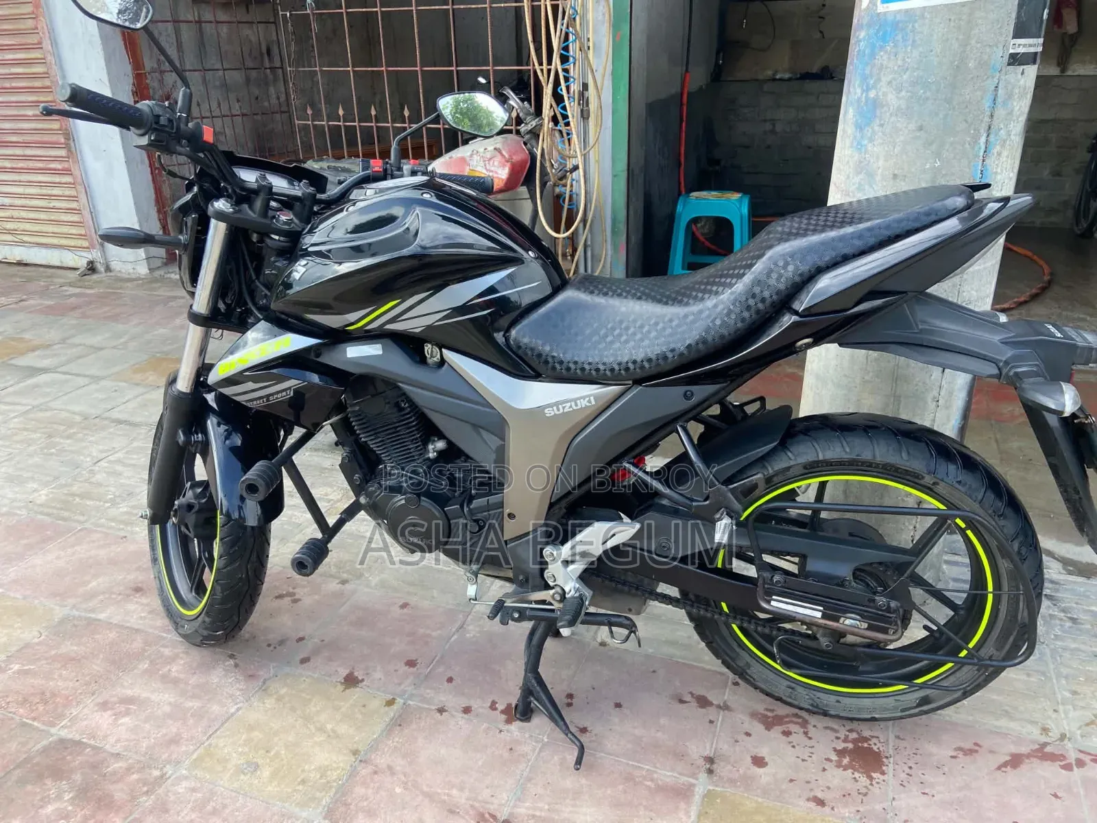 Suzuki Gixxer 2024 Black