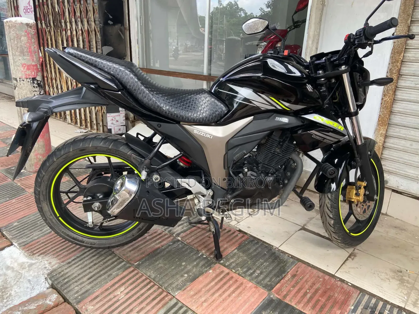 Suzuki Gixxer 2024 Black