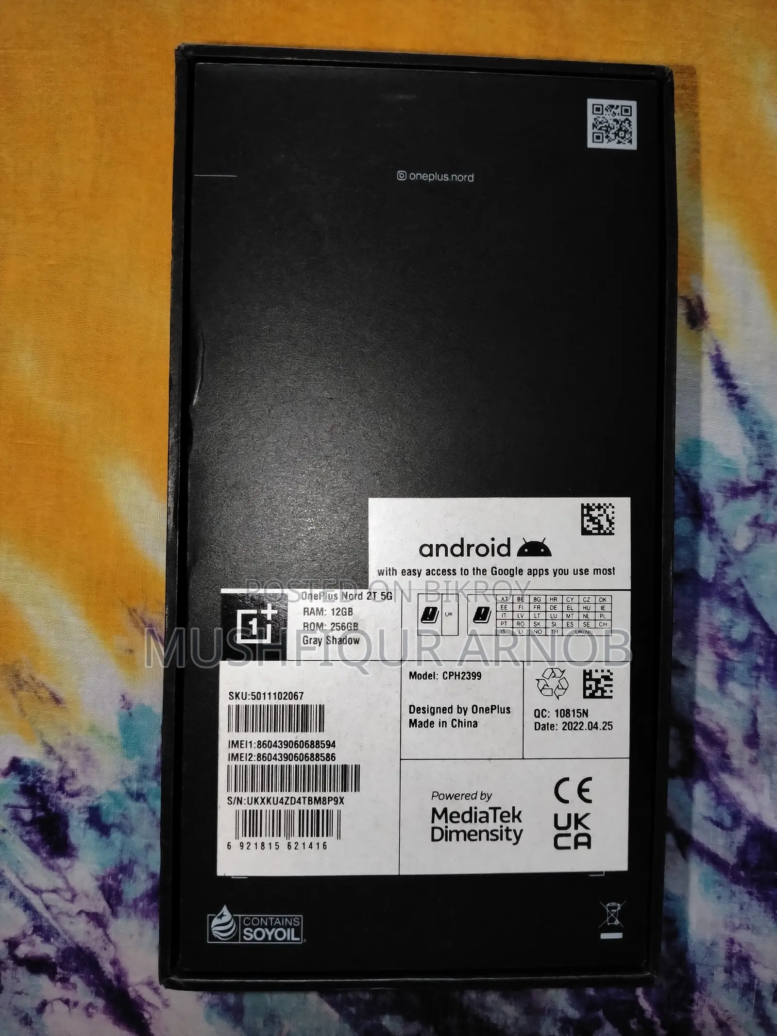 OnePlus Nord 256 GB Gray