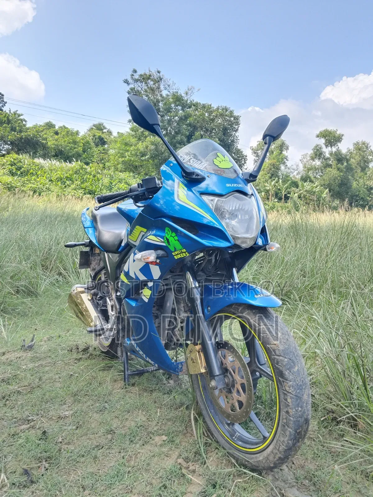 Suzuki Gixxer SF 2018 Blue