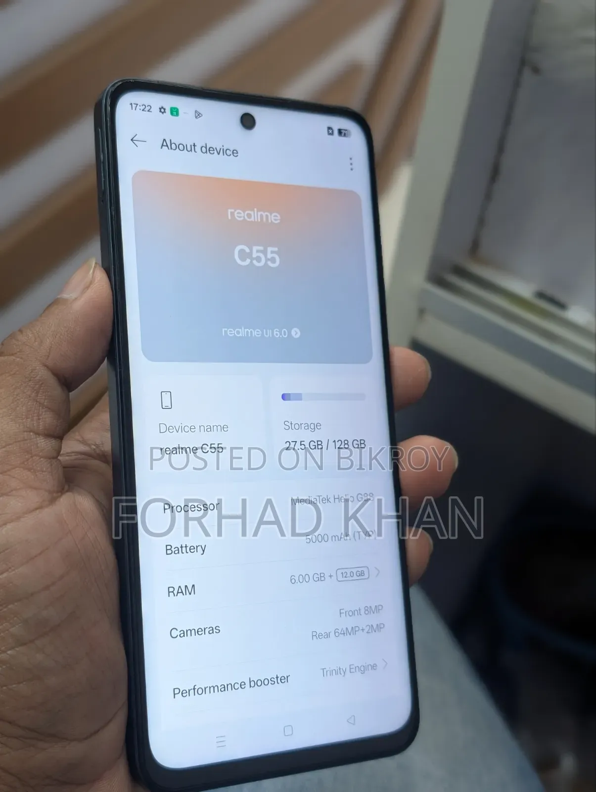 Realme C55 128 GB Black