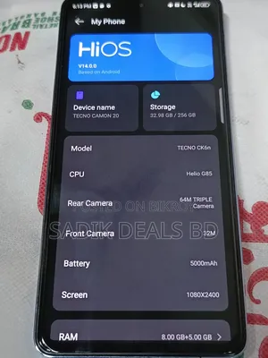 Tecno Camon 20 256 GB Blue