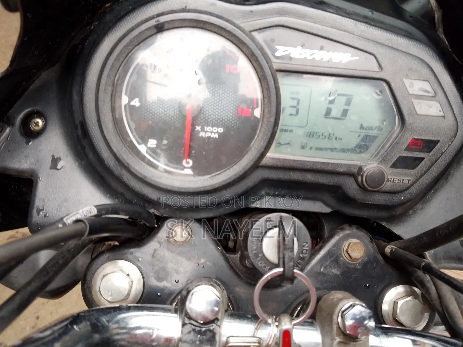 Bajaj Discover 125 2021 Black