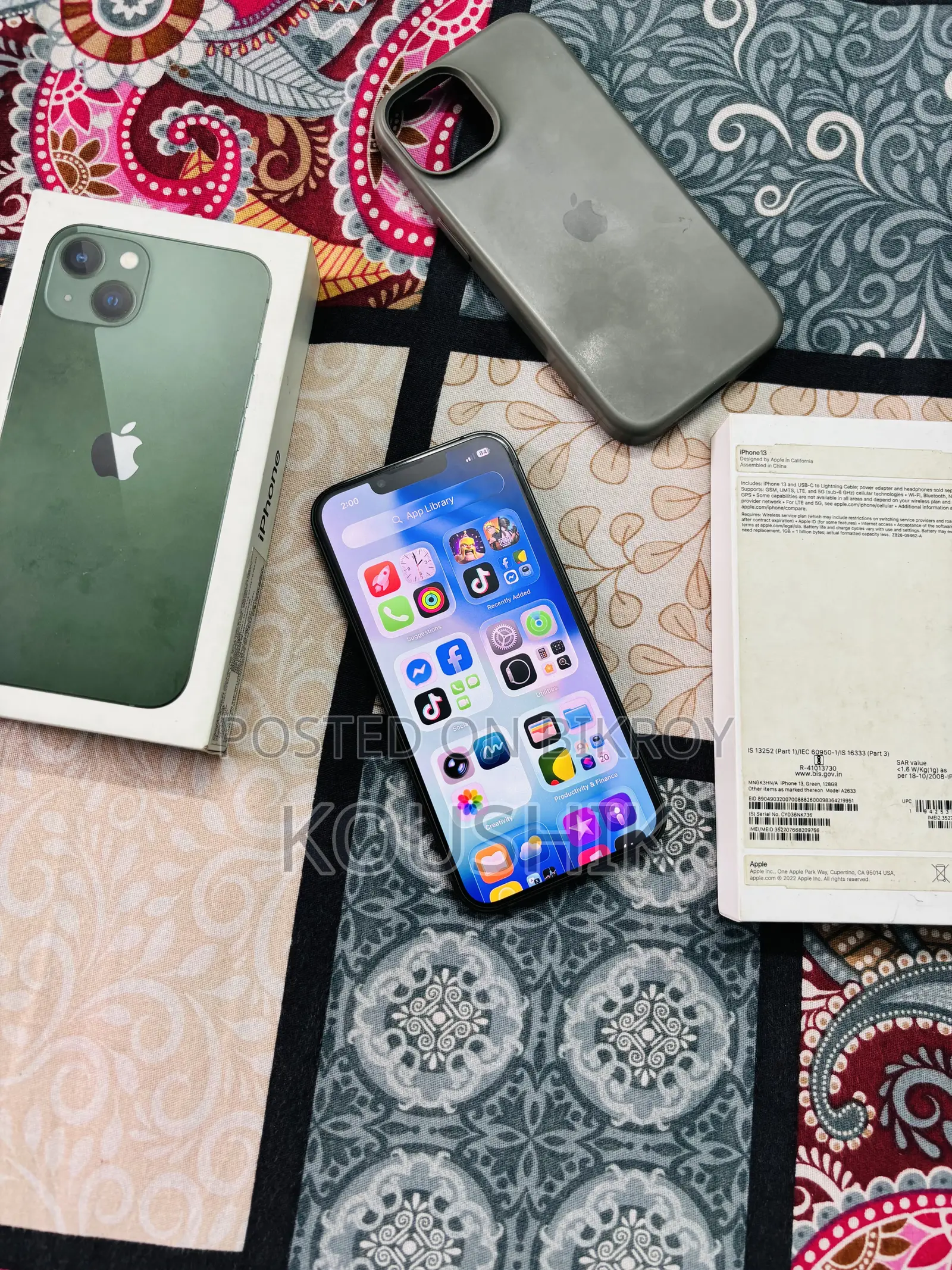 Apple iPhone 13 128 GB Green