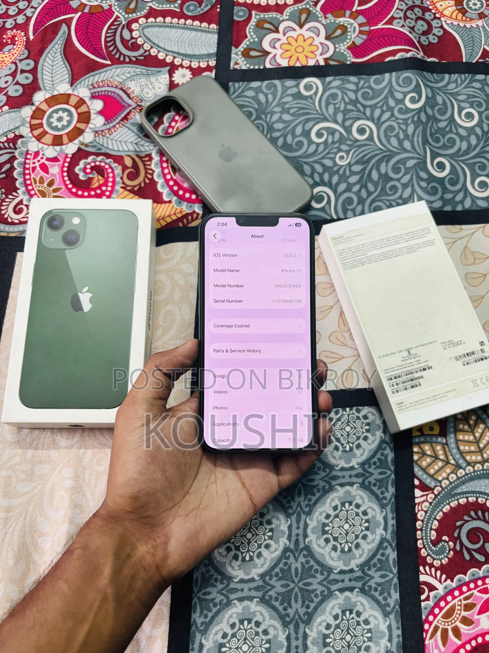 Apple iPhone 13 128 GB Green