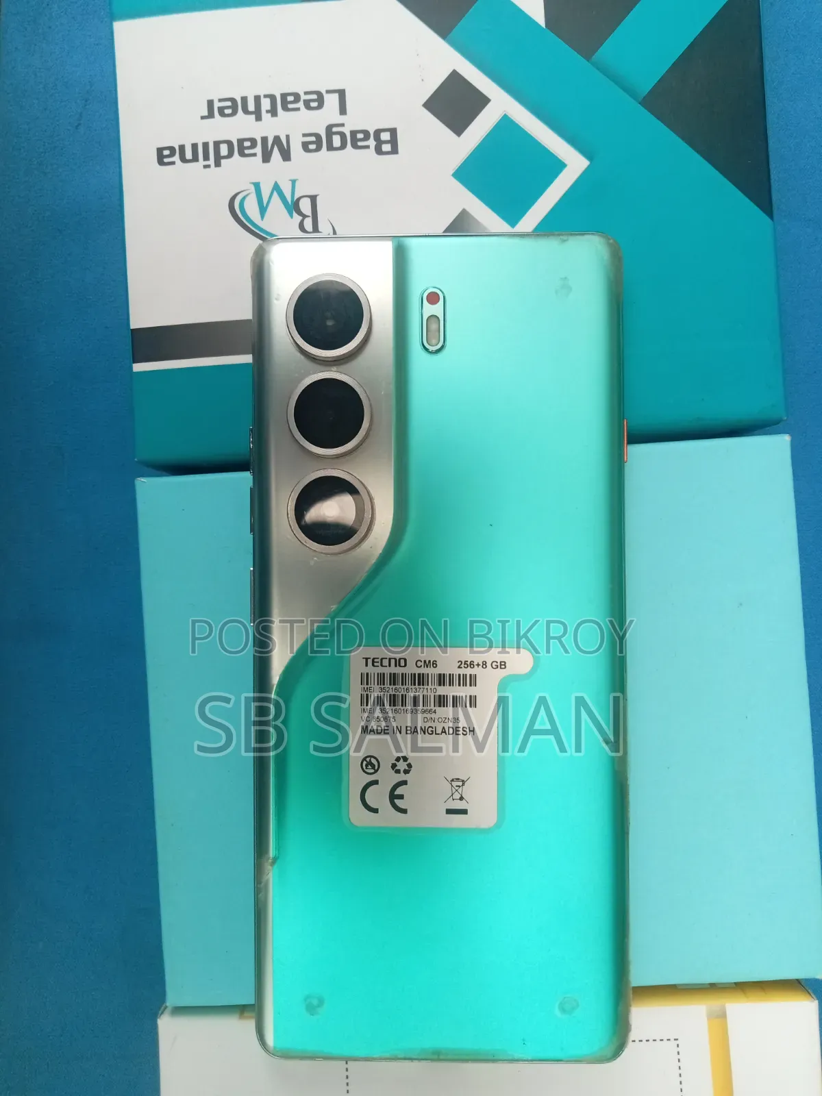 Tecno Camon 40 256 GB Green