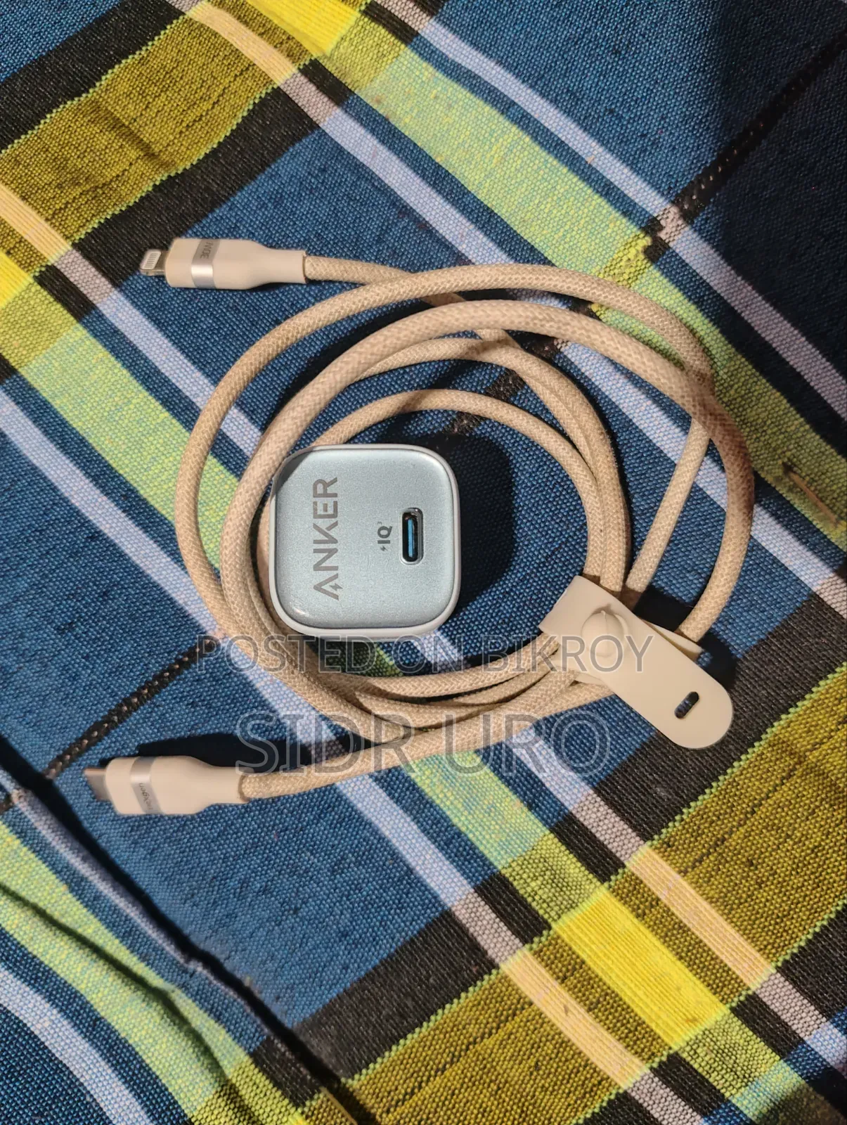 Anker 20w iPhone Fast Charger With Cable