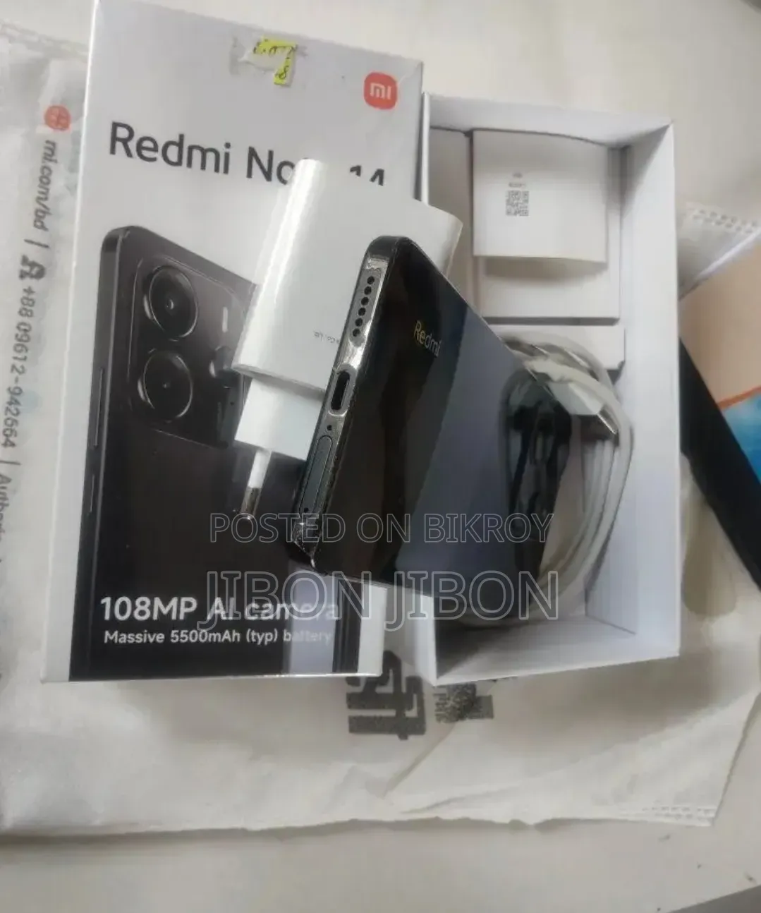 Xiaomi Redmi Note 14 4G 256 GB Red
