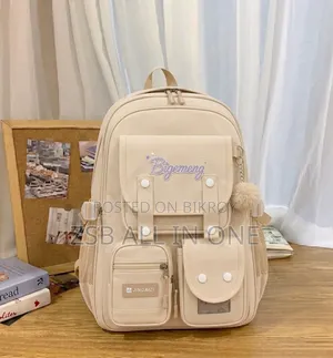 ** Trendy & Stylish "Bigemeng" School Backpack**