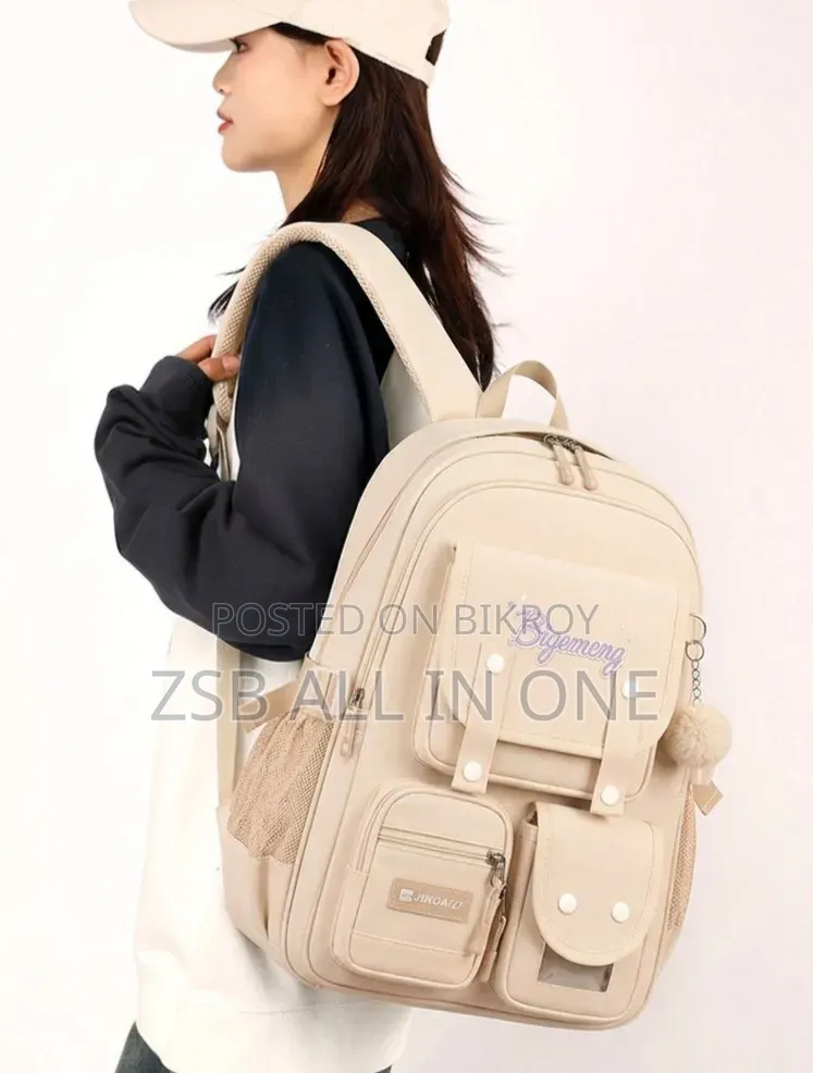 ** Trendy & Stylish "Bigemeng" School Backpack**