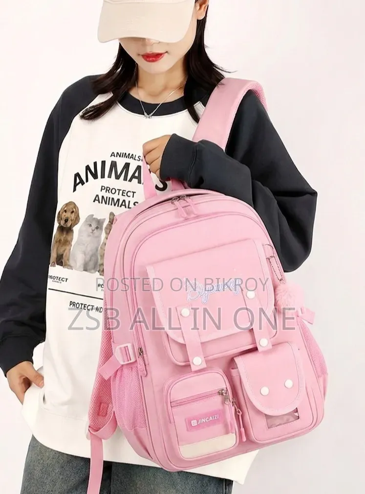 ** Trendy & Stylish "Bigemeng" School Backpack**