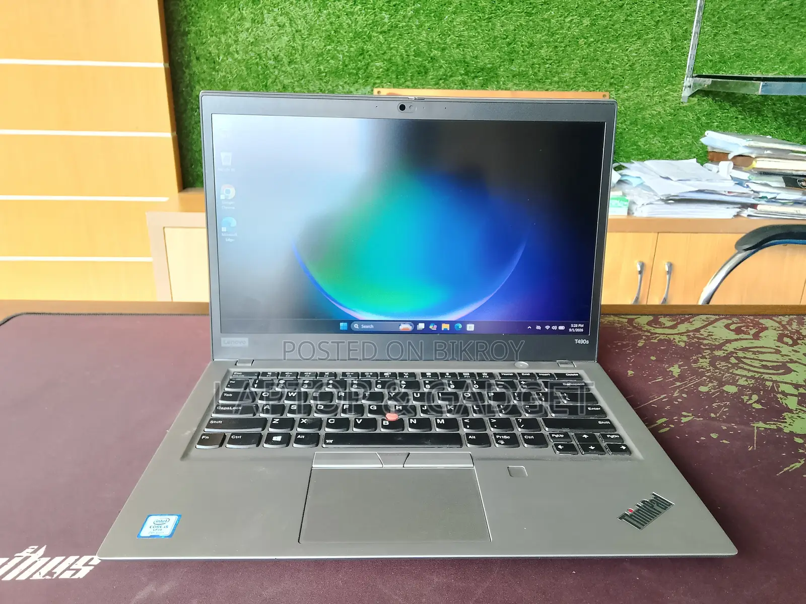 Laptop Lenovo ThinkPad T490s 8GB Intel Core i5 SSD 256GB