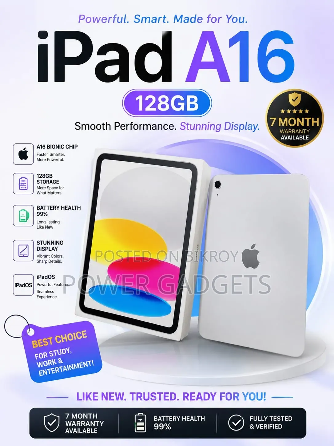 Apple iPad Air 11 (2026) 128 GB Silver