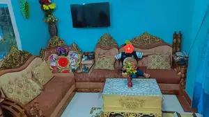 রাজকীয় একটি সোফা বিক্রয় হবে। তুলনামূলক ছোট বাসায়
