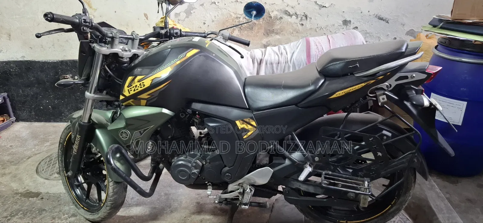 Yamaha FZS V2 2019 Green