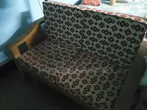 Segun Wood Sofa Set With Foam & Cushon
