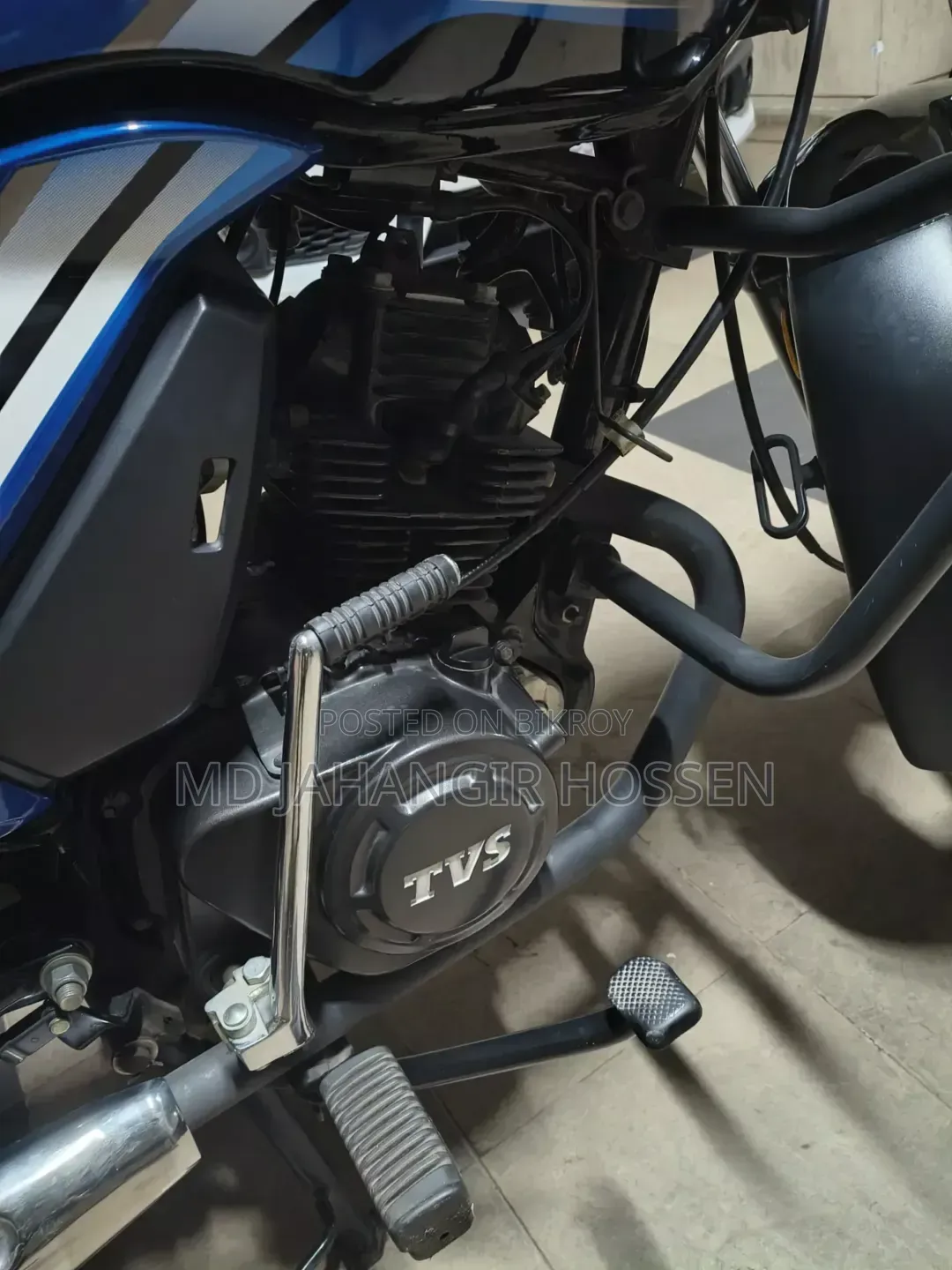 New TVS Metro 2021 Blue