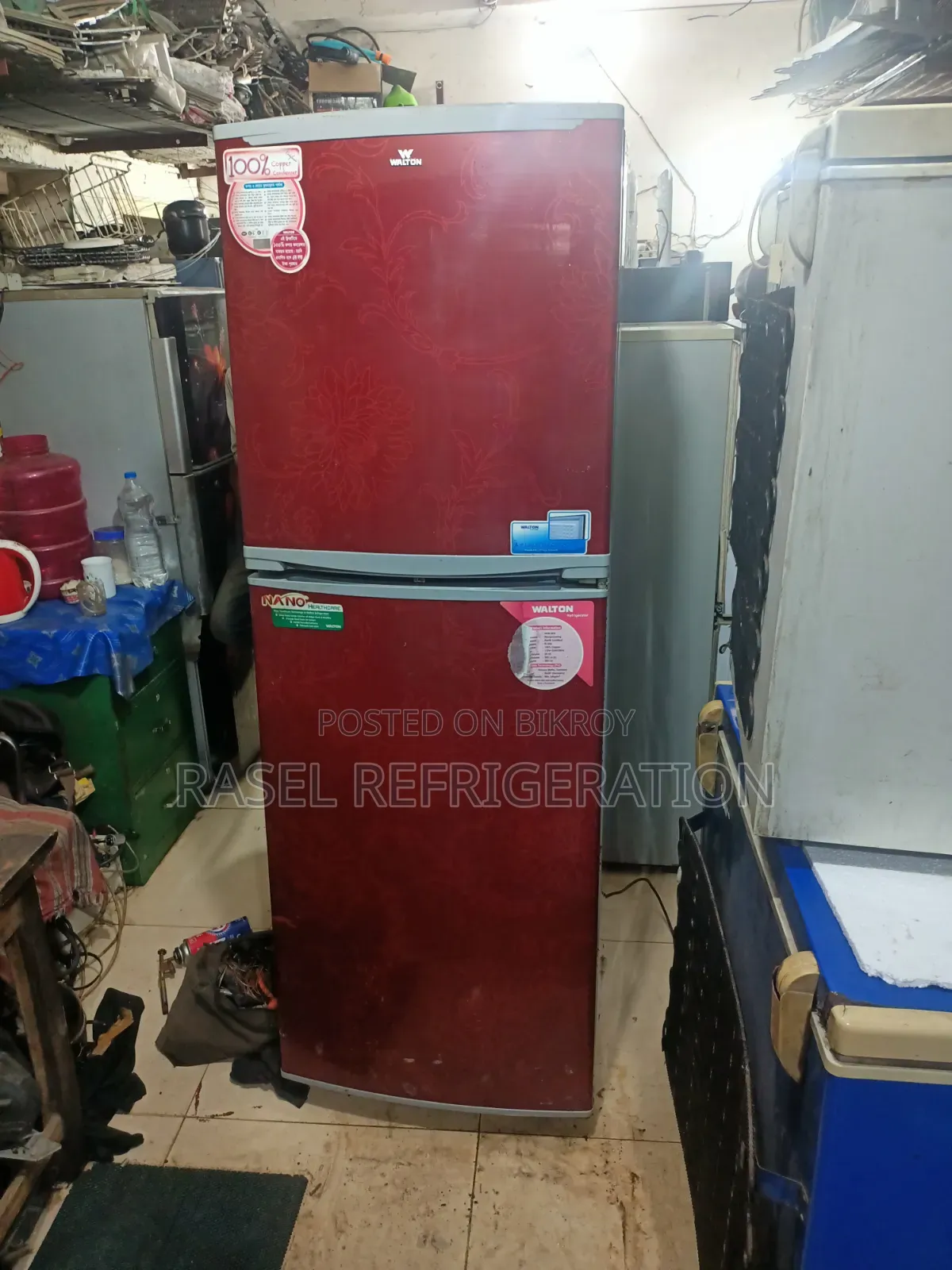 380 লিটার রানিং ওয়ালটোন ফিরিজ বিক্রি করা হবে।