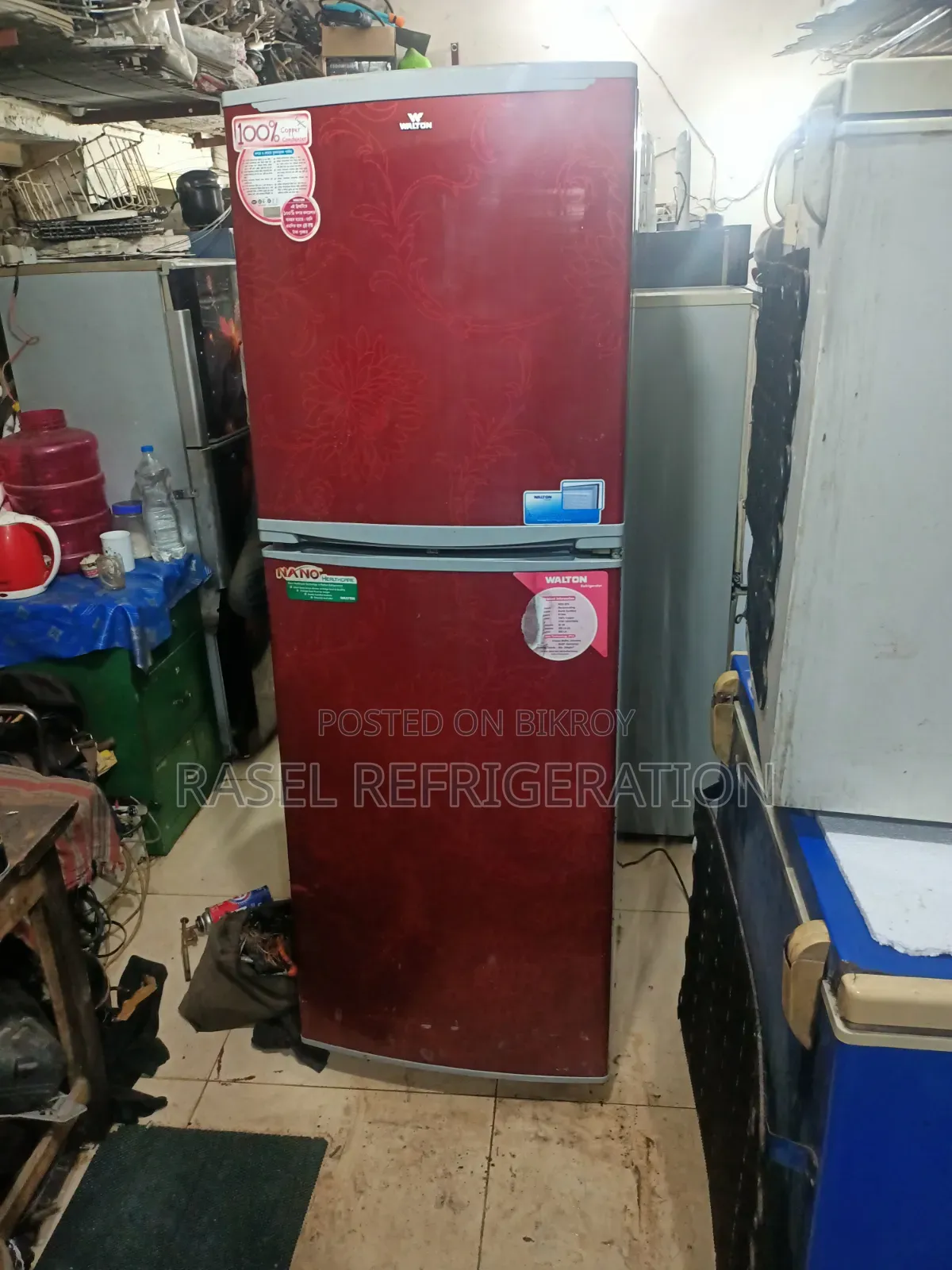 380 লিটার রানিং ওয়ালটোন ফিরিজ বিক্রি করা হবে।