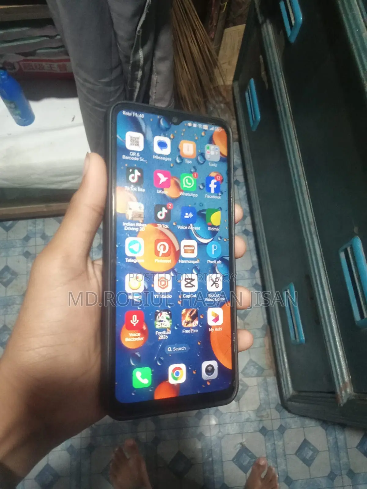 Honor X6a 128 GB Black